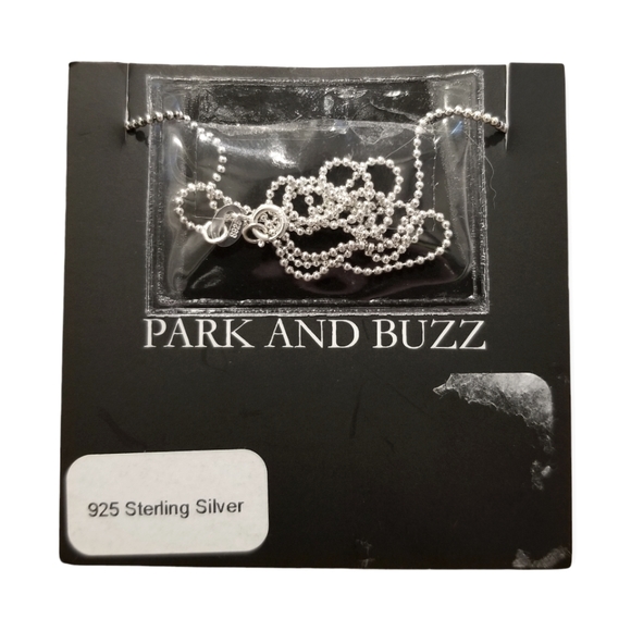 Park and Buzz Radiance Necklace, Charcoal, 10mm - Picture 3 of 4